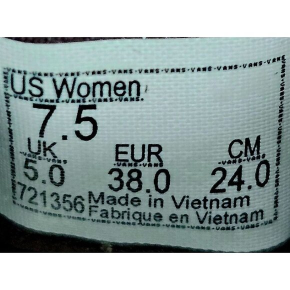 Vans Filmore Hi Satin Tiger Brown Women's Shoes Size 7.5 - Picture 9 of 10